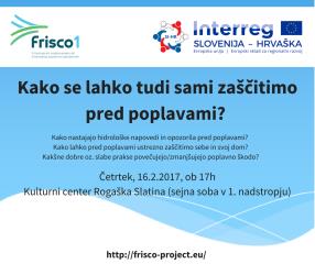 FRISCO1 napoved Sotla